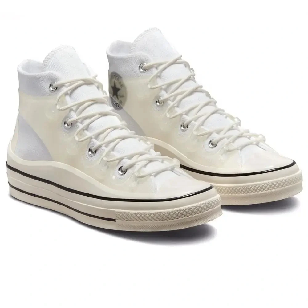Converse Chuck 70 Utility Hi Shoes - White / Egret / Black - Picture 7 of 13